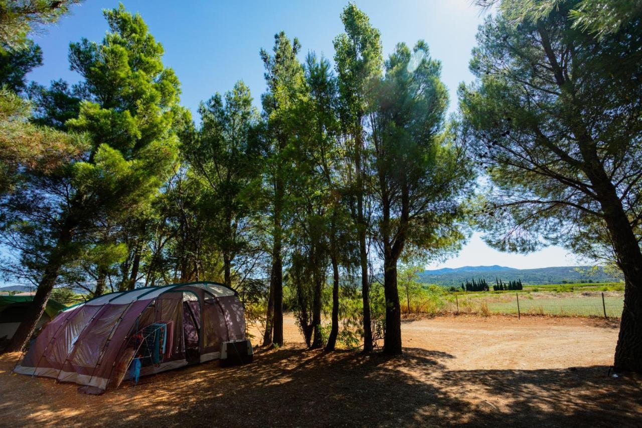 Hotel Camping La Peiriere Tuchan Exteriér fotografie